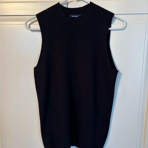 Anthropologie Black Sleeveless Tank Top